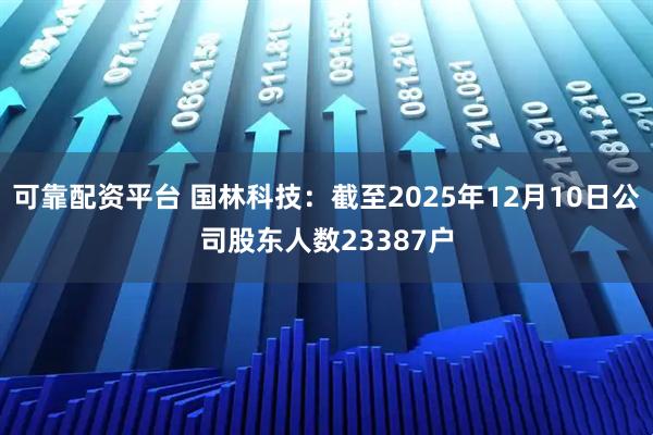 可靠配资平台 国林科技：截至2025年12月10日公司股东人数23387户